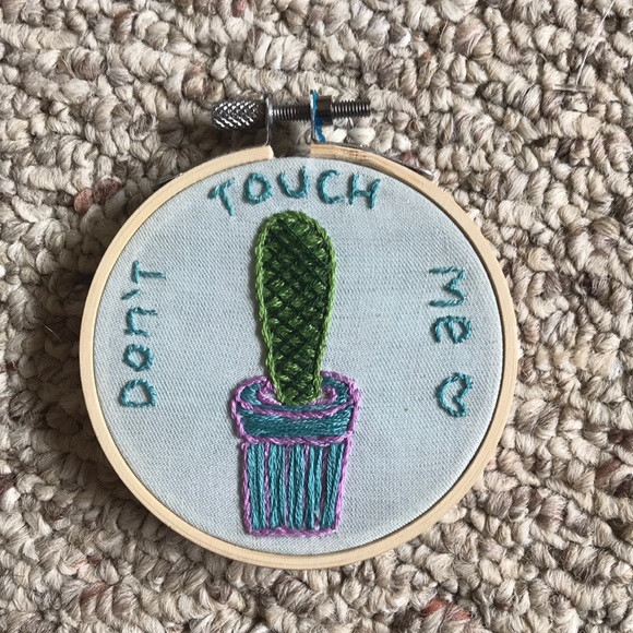 Hand Crafted Other - Handmade embroidery hoop